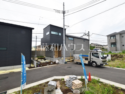 10号棟　接道状況および現場風景　【清瀬市野塩１丁目】／撮影日2025/05/18