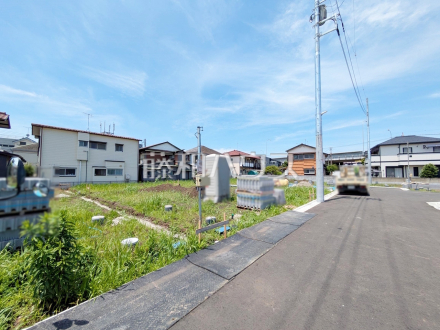 ≪現地外観≫5ｍの新設道路に面した全22区画の大型開発分譲地の誕生です！【調布市富士見町１丁目】／撮影日2025/06/07