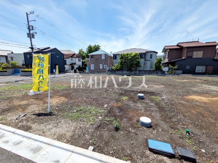 ≪現地外観≫ 家族構成や生活スタイルに合わせてセミオーダーで建築可能　【調布市富士見町１丁目】／撮影日2025/05/11