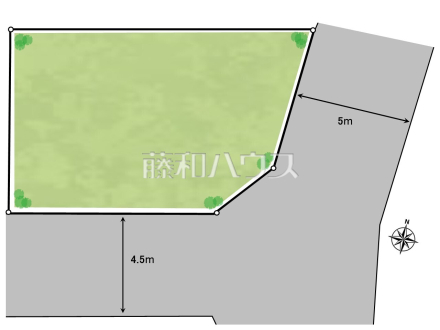 全体区画図　【日野市南平８丁目】
京王線「南平」駅 徒歩8分の駅近です♪