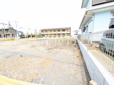 7号地　現地写真　【日野市東豊田４丁目】 住まいの事なら地元で豊富な実績を誇る、地域密着の当社へお任せ下さい！ ／撮影日2025/04/18