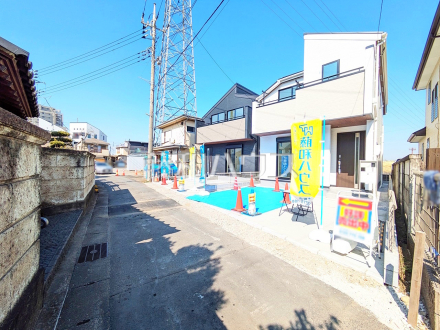 現場風景　【日野市大字日野】充実した新たな生活を、「あったらいいな」がある、この地から始めてみませんか？鮮やかな青空と暮らすこの土地で・・・。／撮影日2025/03/01