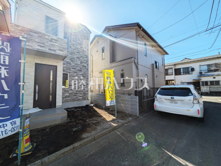 接道状況および現場風景　【府中市新町３丁目】／撮影日2025/02/14