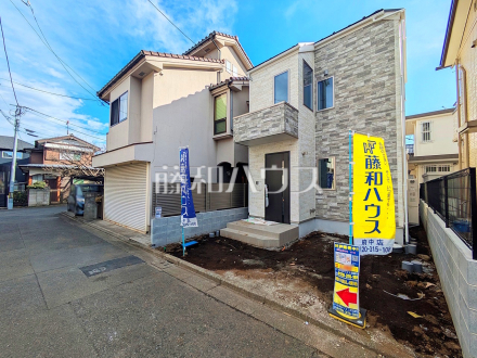 接道状況および現場風景　【府中市新町３丁目】／撮影日2025/02/07