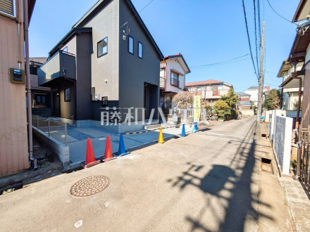 接道状況および現場風景　【東久留米市南町１丁目】／撮影日2025/03/10