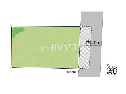 全体区画図　【東久留米市南町１丁目】