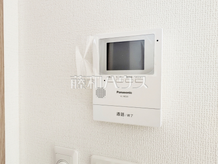 D号棟　TVモニター付きインターホン　【三鷹市中原３丁目】　／撮影日2025/01/26