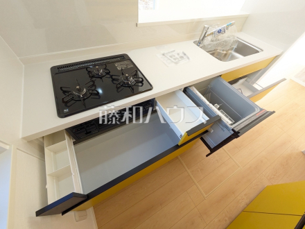 A号棟　キッチン収納　【八王子市館町】／撮影日2025/01/26