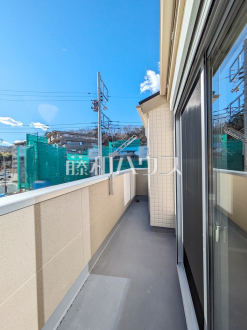 B号棟　バルコニー　【八王子市館町】／撮影日2025/01/26