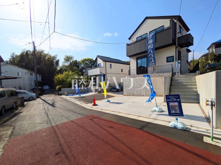 接道状況および現場風景　【東村山市廻田町３丁目】／撮影日2025/04/17