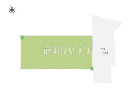 全体区画図　【府中市西府町４丁目】
