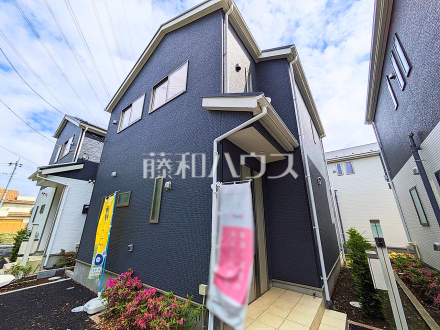 3号棟　スタイリッシュな外観に仕上がっております。　【小平市上水新町２丁目】
／撮影日2025/05/12