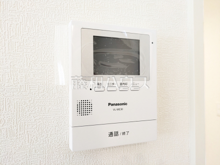 3号棟　TVモニター付きインターホン　【小平市上水新町２丁目】　防犯に役立つTVモニター付インターフォン　／撮影日2025/05/12