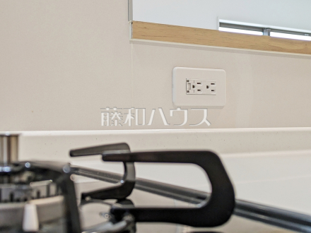 3号棟　キッチンコンセント　【小平市上水新町２丁目】　日々の生活を豊かに、暮らしを心地良くする設備／撮影日2025/05/12