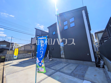 1号棟　外観　【小平市上水新町３丁目】　いつでもご内覧いただけます！ぜひ実物をご覧いただきたく思います。喜んでご案内いたしますのでお気軽にお問合せ下さい。　／撮影日2025/04/05
