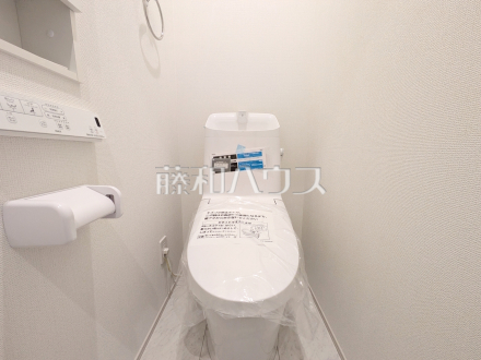 きれいでさわやか、ウォシュレット付きトイレ　【西東京市東町５丁目】／撮影日2025/03/28