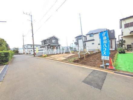 接道状況および現場風景　【東村山市諏訪町１丁目】／撮影日2025/06/12