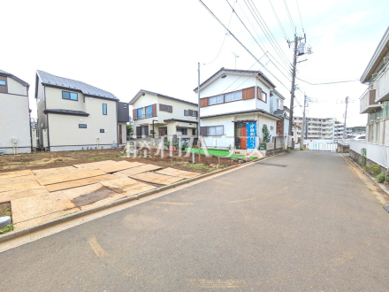 接道状況および現場風景　【東村山市諏訪町１丁目】／撮影日2025/06/12