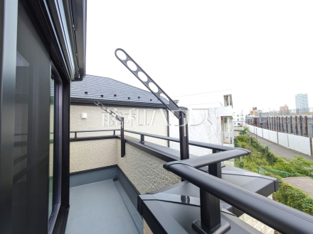B号棟　バルコニー　【東村山市諏訪町１丁目】／撮影日2025/06/12
