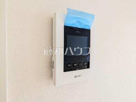 11　TVモニター付きインターホン　【八王子市清川町】　TVモニター付きインターホンのため訪問者がひと目で分かります／撮影日2025/03/14