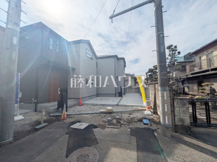 接道状況および現場風景　【府中市新町１丁目】／撮影日2025/03/28