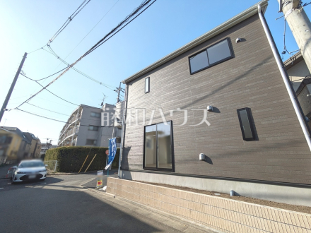接道状況および現場風景　【府中市押立町４丁目】／撮影日2025/03/14