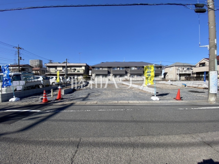 外観　【日野市東豊田３丁目】
建物のプレゼンをさせていただきますので、実際の完成イメージを思い描いていただくことができます。お気軽にお問合せ下さい。／撮影日2025/01/17