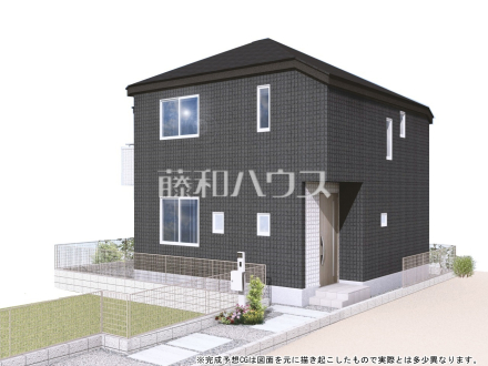 4号棟　完成予想図（外観）　【日野市東豊田３丁目】