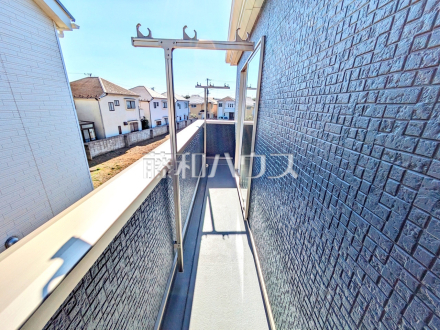 4号棟　バルコニー　【調布市深大寺北町４丁目】／撮影日2025/02/14