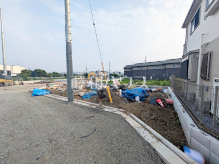 ≪現地外観≫建築会社を決めるお手伝い・間取り作成のお手伝いもお任せ下さい！　　【府中市南町１丁目】／撮影日2025/07/07