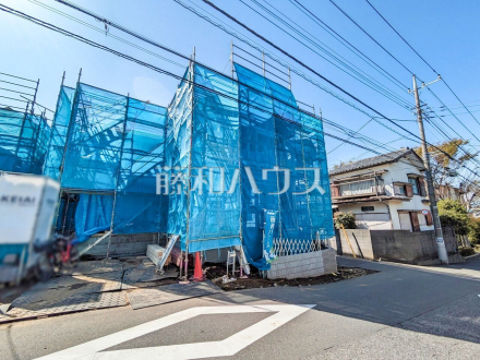 1号棟　外観　【西東京市向台町４丁目】 ここに住む方を想像して、着々と建築しております！ ／撮影日2025/04/14