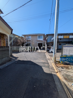 接道状況および現場風景　【練馬区南大泉５丁目】／撮影日2025/03/07
