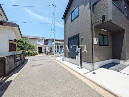 接道状況および現場風景　【練馬区南大泉５丁目】／撮影日2025/06/19