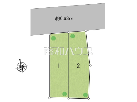 全体区画図　【府中市清水が丘３丁目】