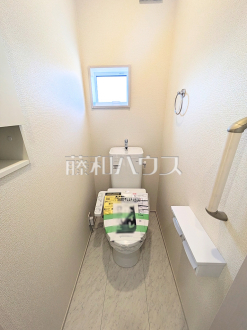 1号棟　トイレ　【八王子市石川町】／撮影日2025/02/15