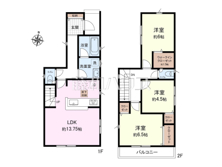 間取図　【練馬区西大泉４丁目】