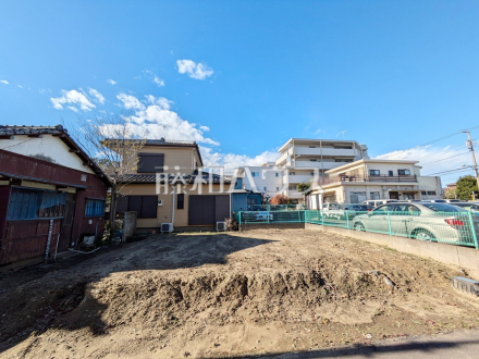 ≪現地外観≫ ハウスメーカーからプランまでフルオーダーで自由にマイホームがつくれる、建築条件のない宅地分譲 【調布市下石原１丁目】 ／撮影日2024/11/29