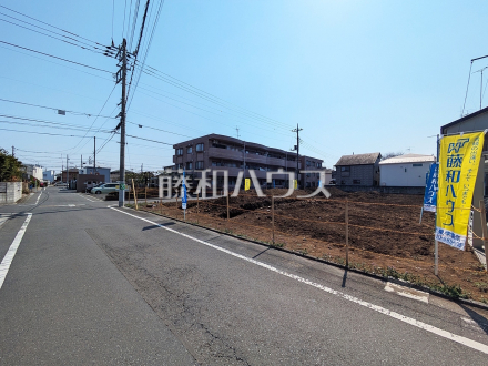 接道状況および現場風景　【練馬区石神井台３丁目】／撮影日2025/03/23