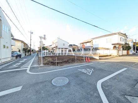 接道状況および現場風景　【小平市学園西町３丁目】／撮影日2024/12/06