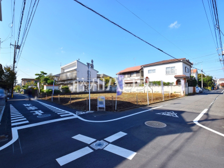 接道状況および現場風景　【小平市学園西町３丁目】／撮影日2024/11/04