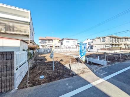 1号地　現地写真　【小平市学園西町３丁目】見学はしたいけど、なかなか時間が取れない・・・そんな方に出勤前や仕事終わりにマイホームを見学できるサポートをいたします。／撮影日2025/01/17