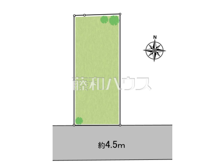全体区画図　【練馬区西大泉４丁目】