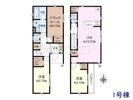 間取図　【練馬区西大泉４丁目】