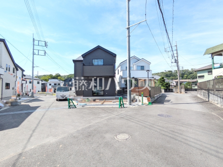 接道状況および現場風景　【八王子市石川町】／撮影日2025/06/21
