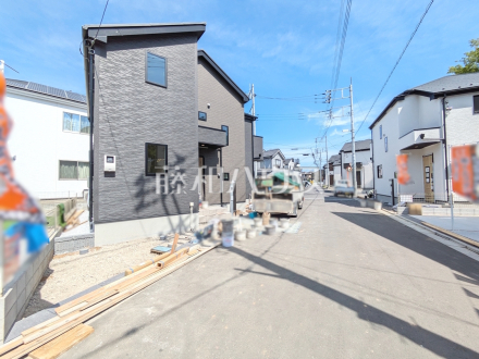 接道状況および現場風景　【八王子市石川町】／撮影日2025/06/21