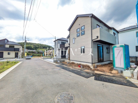 接道状況および現場風景　【八王子市石川町】／撮影日2025/06/01