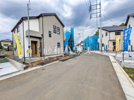 接道状況および現場風景　【八王子市石川町】／撮影日2025/06/01