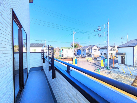 2号棟　バルコニー　【八王子市石川町】／撮影日2025/03/21