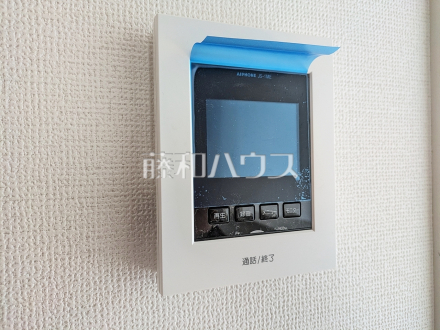 4号棟　TVモニター付きインターホン　【八王子市石川町】　TVモニター付きインターホンのため訪問者がひと目で分かります／撮影日2025/03/21