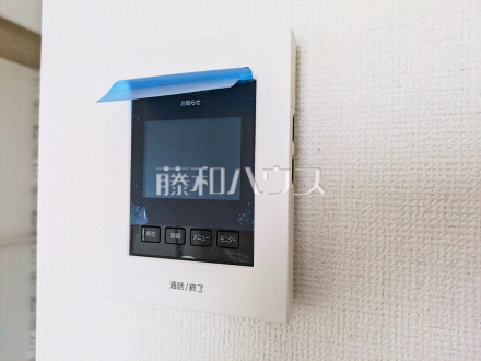 12号棟　TVモニター付インターフォン　【八王子市石川町】　防犯に役立つTVモニター付インターフォン
／撮影日2025/04/19